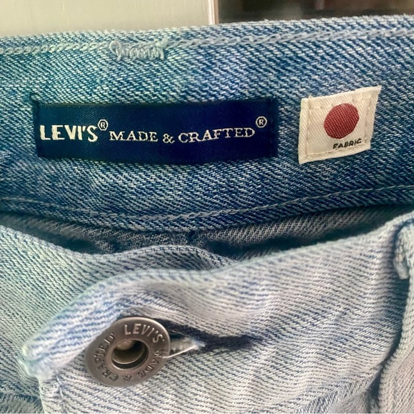 LEVI'S® MADE & CRAFTED® WIDE BARREL JEANS DENIM BLUE SIZE 30 CIRCLE - Picture 3 of 8